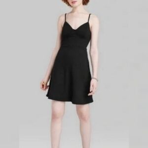 Wild Fable Sleeveless Knit Mini dress Black
